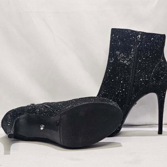 Thalia Sodi Women's Chiara Platform Dress Booties Size 10 Black Glitter   NWT - Picture 8 of 8